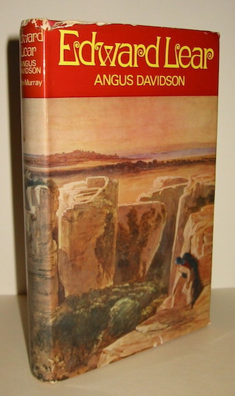 Angus Davidson Edward Lear landscape painter and nonsense poet (1812-1888) 1968 London John Murray